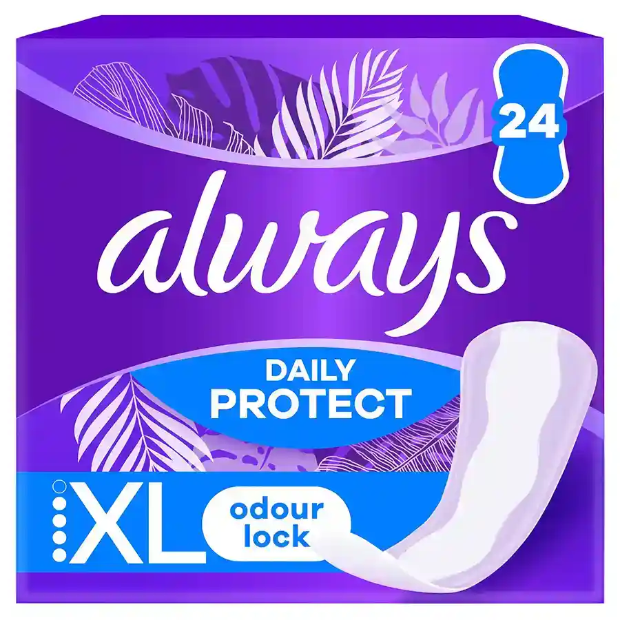 Always Dailies Σερβιετάκια Extra Protect Long Plus 24τεμ.