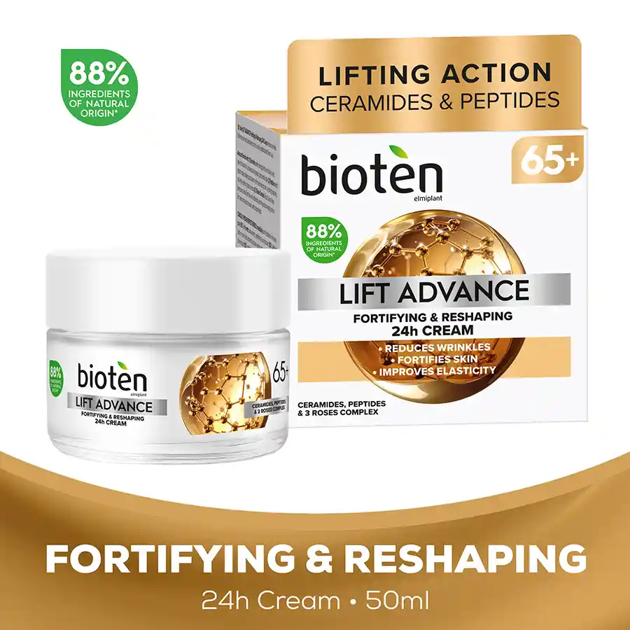Bioten Lift Advance Κρέμα Ημέρας 65+ 50ml.