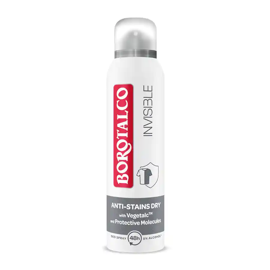 Borotalco Αποσμητικό Σπρέι Invisible 150ml.