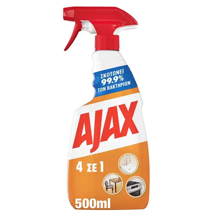 Ajax Καθαριστικό Επιφανειών 4σε1 500ml.