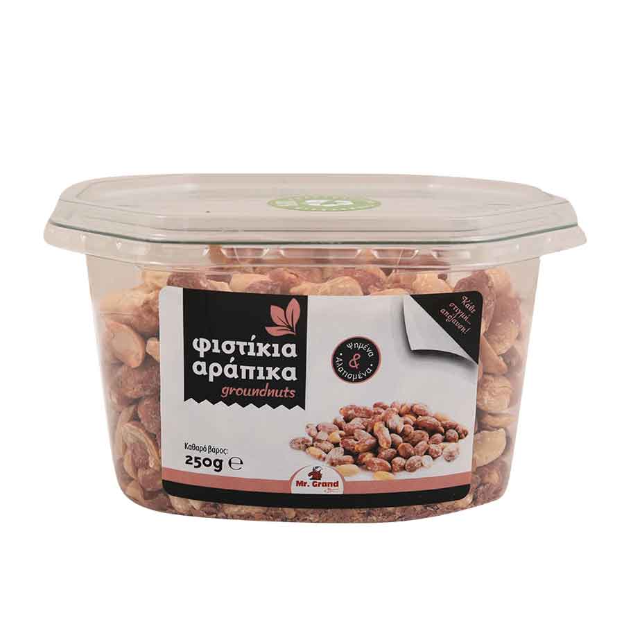 MrGrand Φιστίκια Αράπικα Ψημένα 250γρ.