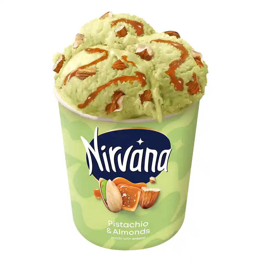 Nirvana Παγωτό Pistachio Almond 313γρ./420ml.