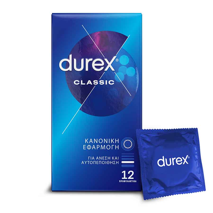 Durex Classic Προφυλακτικά 12τεμ.