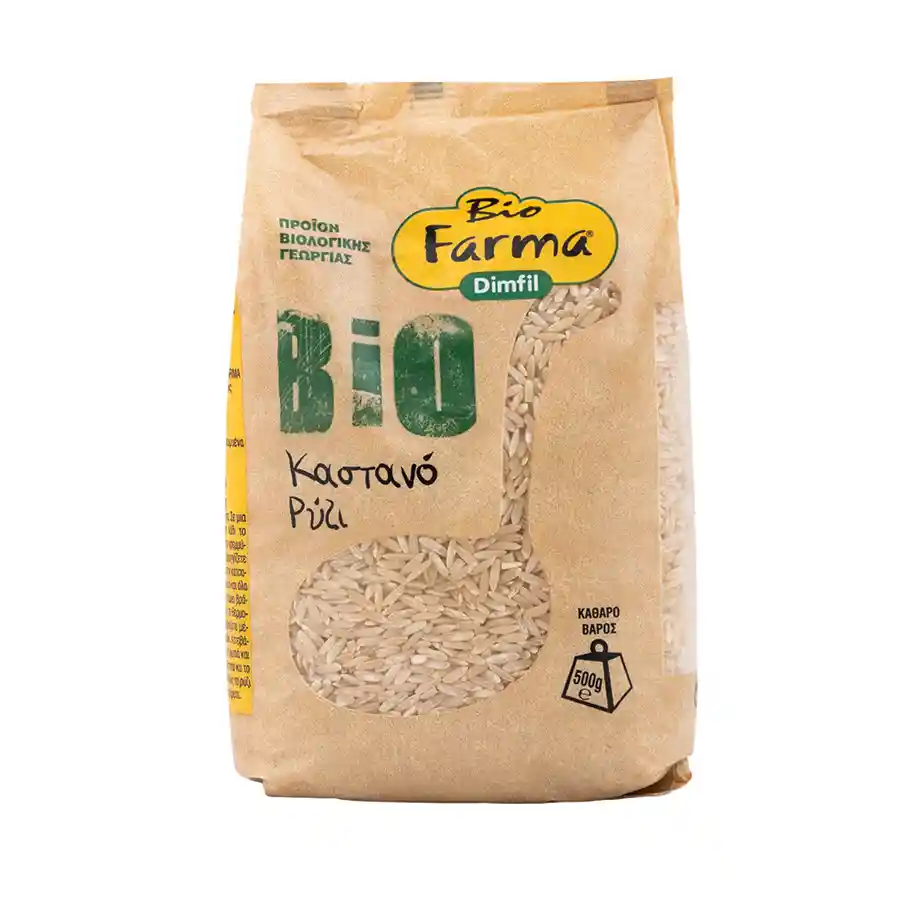 Bio Farma Ρύζι Καστανό 500γρ.