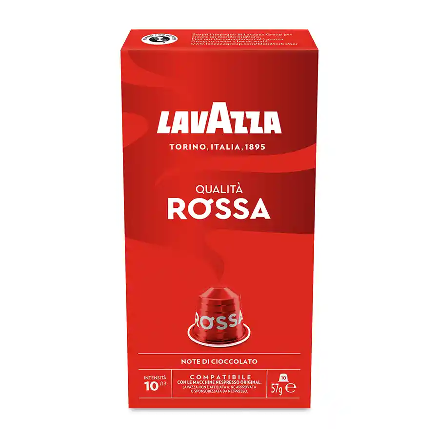 Lavazza Qualita Rossa Καφές Espresso Σε Κάψουλες 10τεμ. 57γρ.