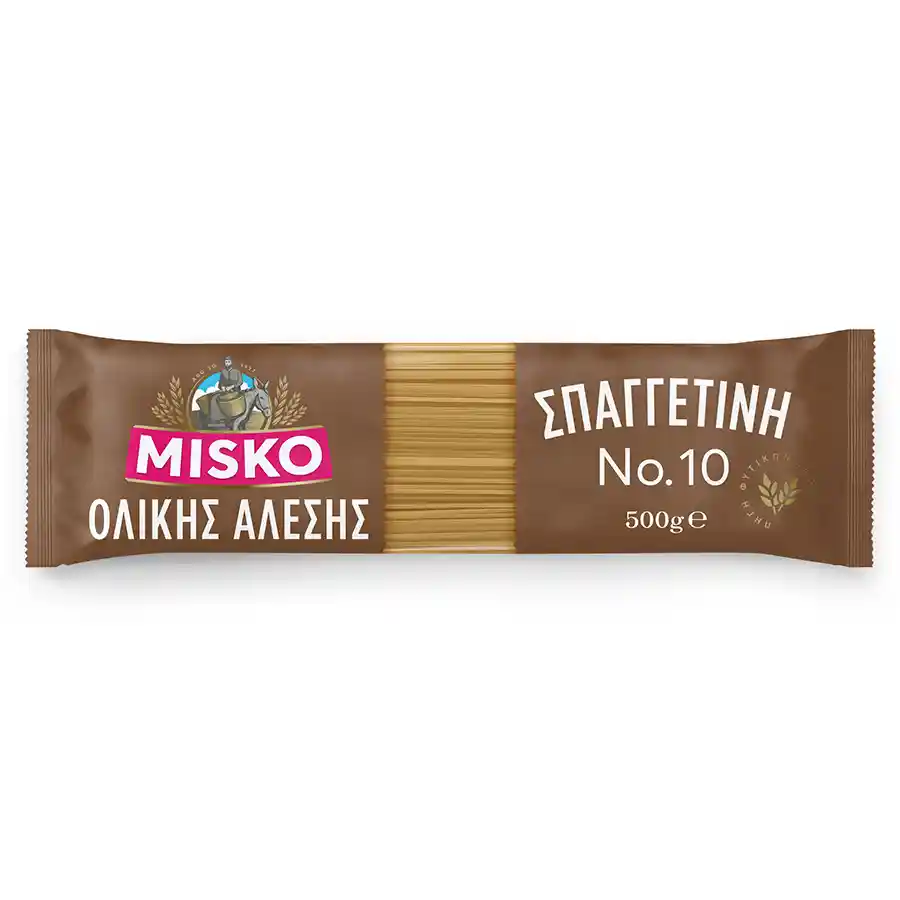 Misko Σπαγγετίνη Ολικής Άλεσης Νo10 500γρ.