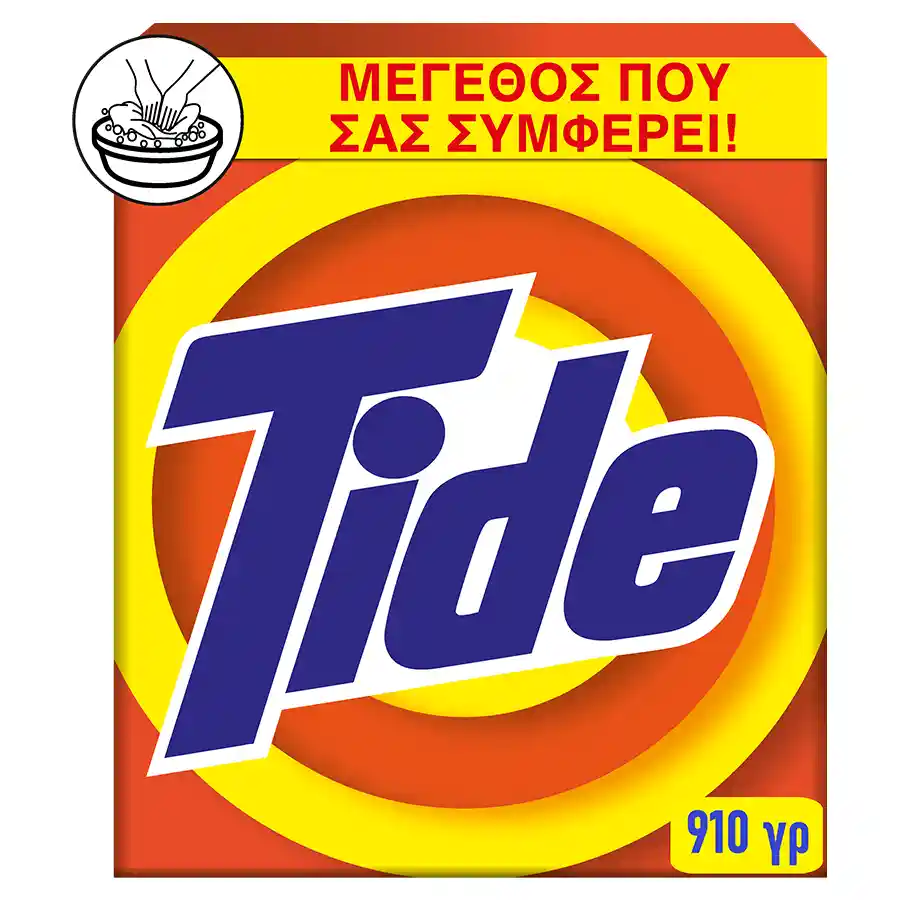 Tide Zk Απορρυπαντικό Ρούχων Σκόνη Για Πλύσιμο Στο Χέρι 455γρ.