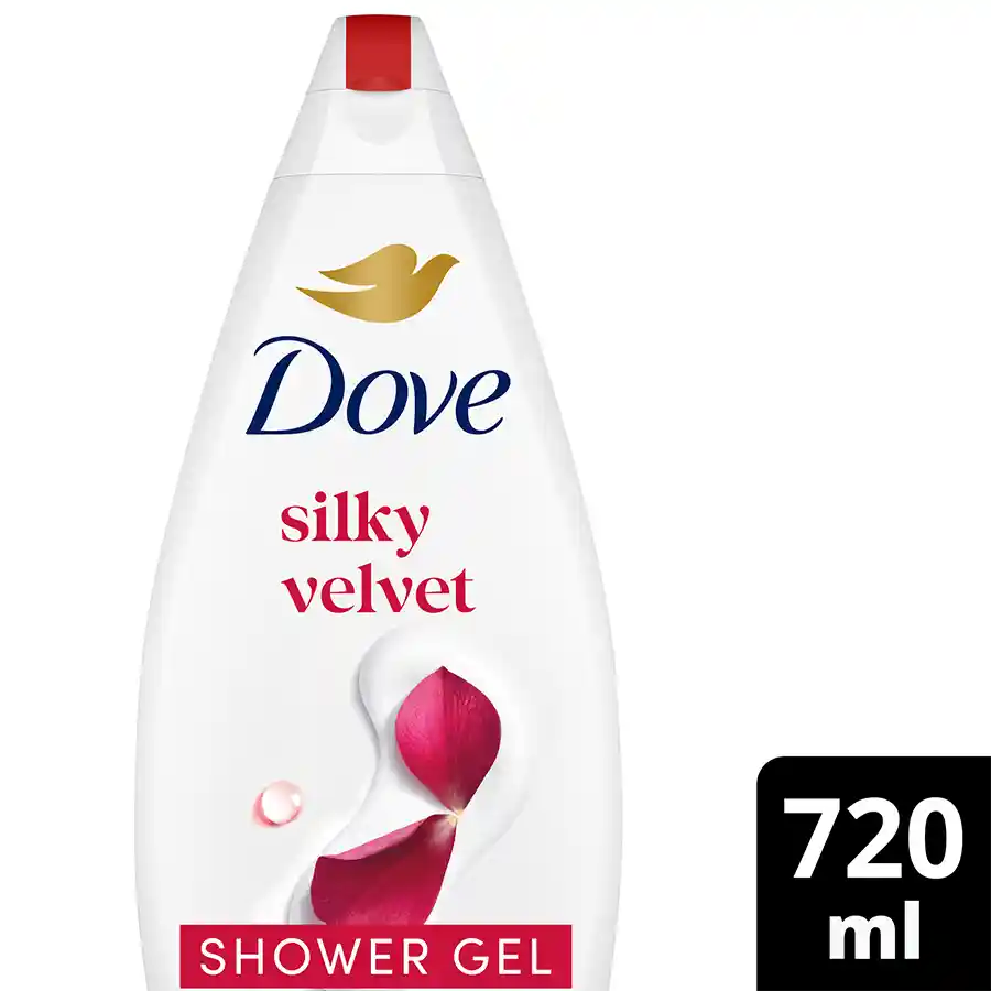 Dove Αφρόλουτρο Silky Velvet 720ml.