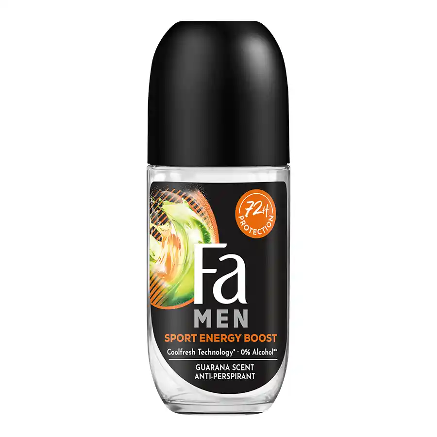 Fa Men Αποσμητικό Roll-On Sport Energy Boost 50ml.