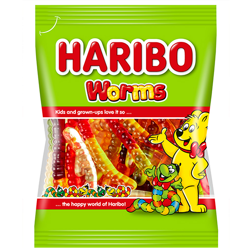 Haribo Ζελεδάκια Worms 200γρ.