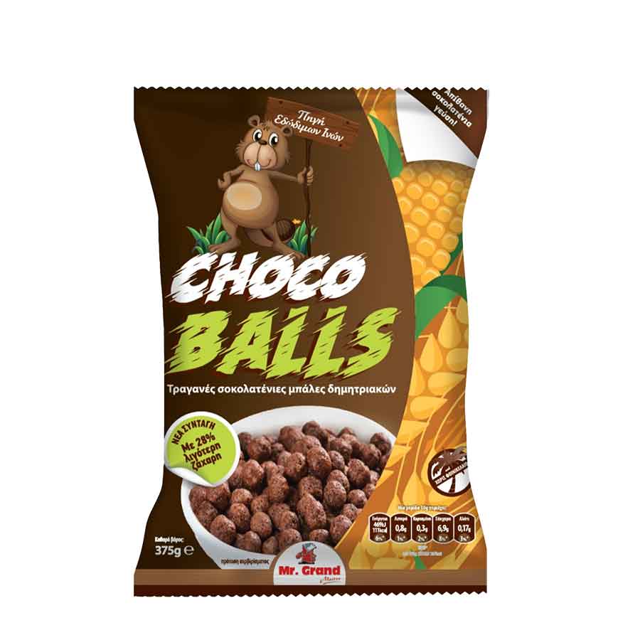 MrGrand Δημητριακά Choco Balls 375γρ.