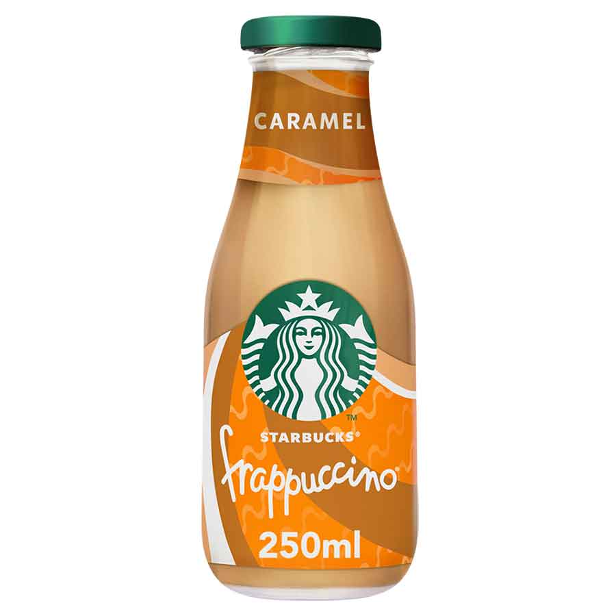 Starbucks Frappucino Ρόφημα Παγωμένου Καφέ Caramel 250ml.
