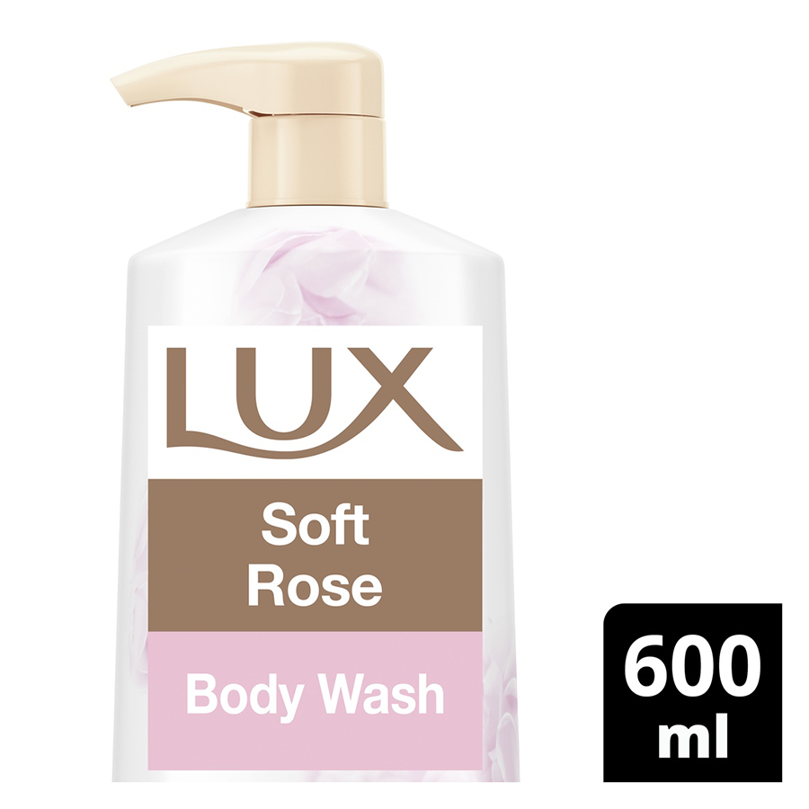 Lux Αφρόλουτρο Soft Rose 600ml.
