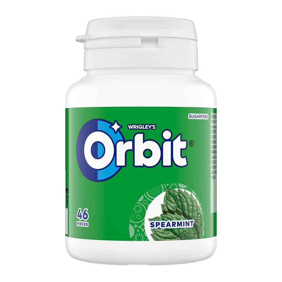 Orbit Τσίχλες Δυόσμος 64γρ.
