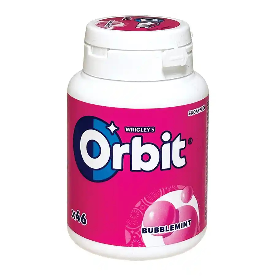 Orbit Τσίχλες Bubblemint 65γρ.