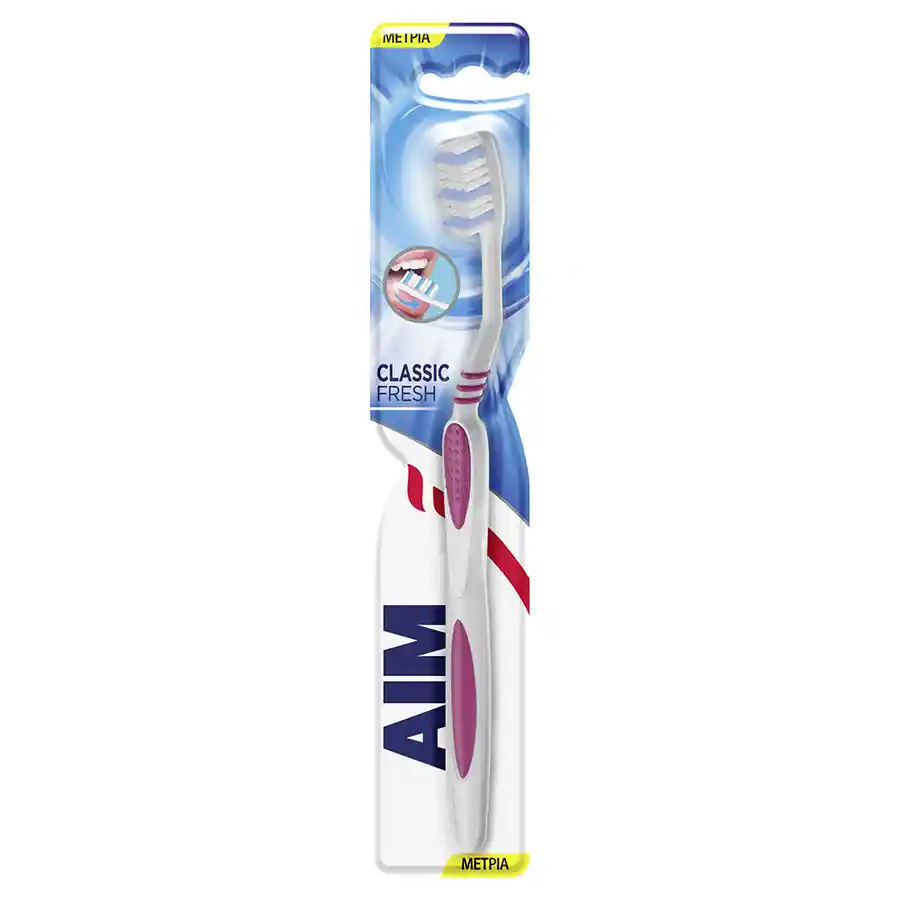 Aim Classic Fresh Οδοντόβουρτσα Μέτρια