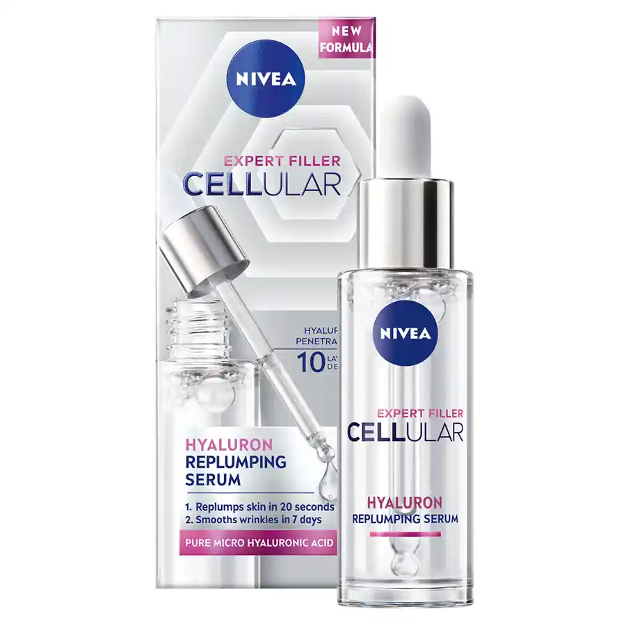 Nivea Face Cellular Filler Expert Replumping Ορός Επαναφοράς Όγκου 30ml.