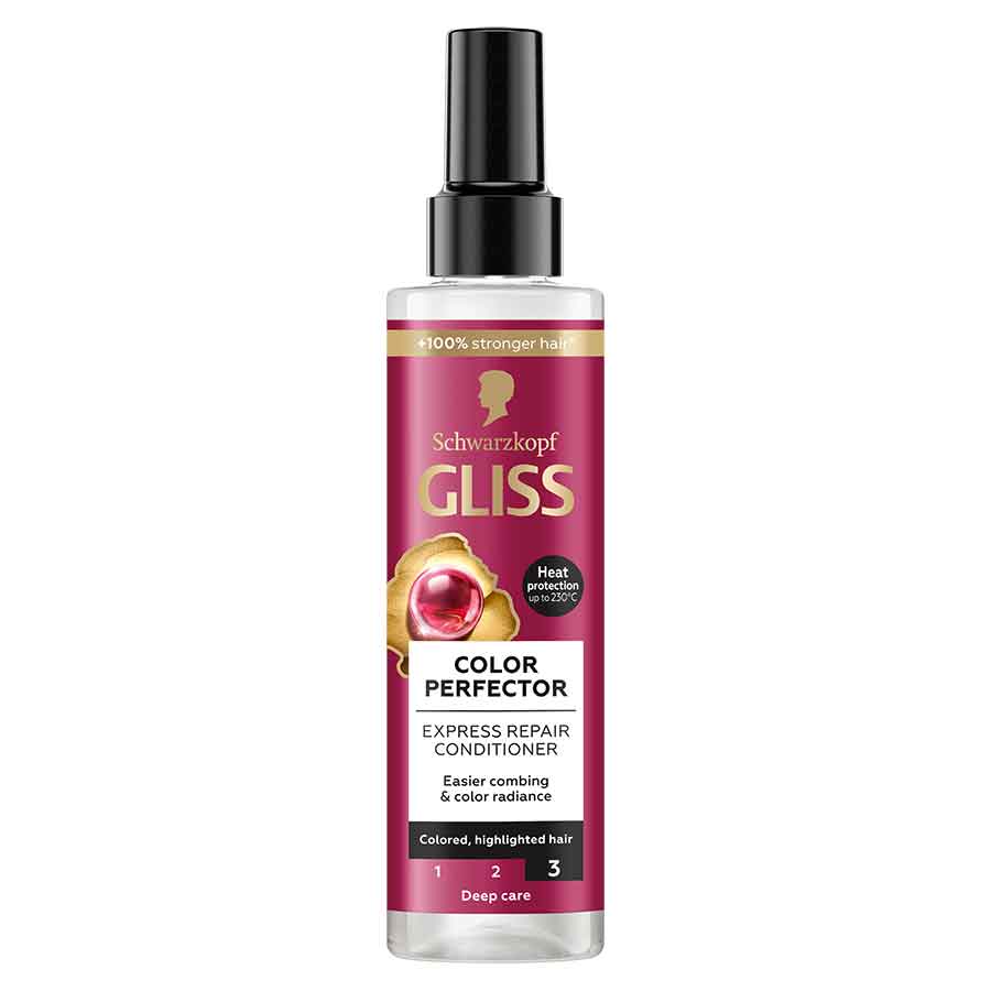 Schwarzkopf Gliss Spray Conditioner Color Perfector Για Βαμμένα Μαλλιά 200ml.