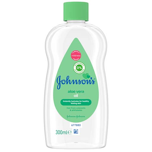 Johnson's Baby Λάδι Aloe Vera 300ml.