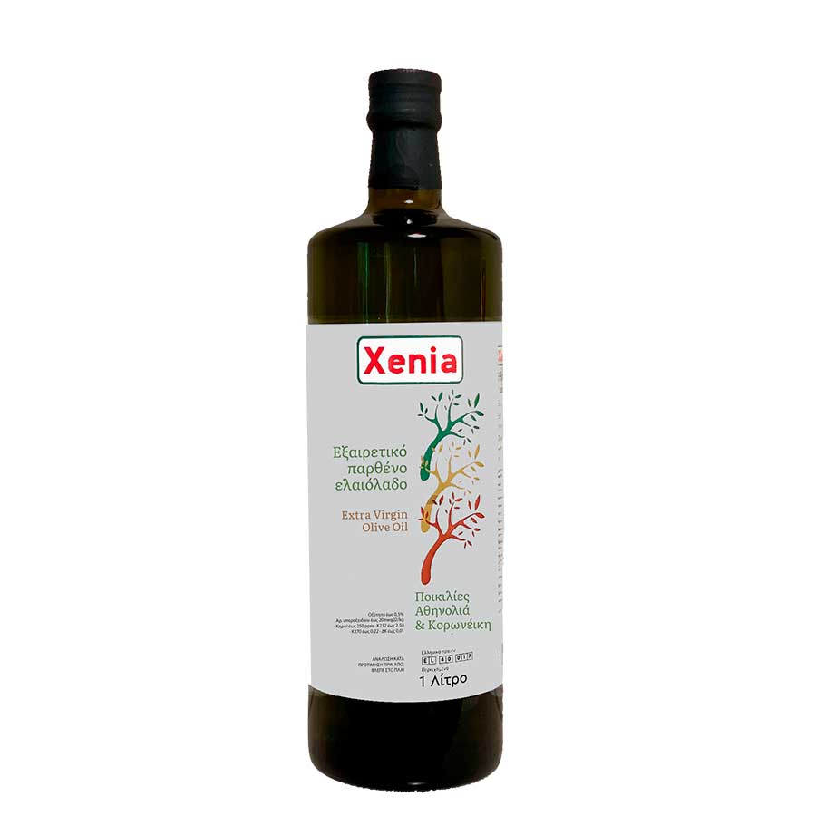 Xenia Εξαιρετικό Παρθένο Ελαιόλαδο Αθηνολιά-Κορωνέικη Ποικιλία 1lt.