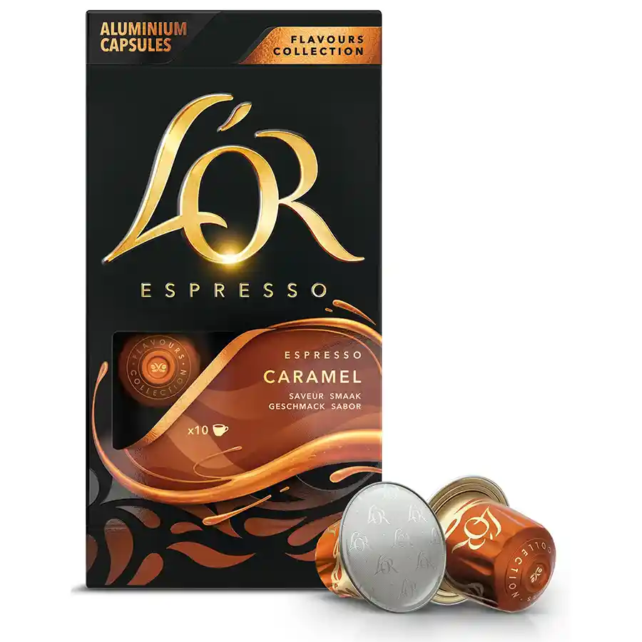 Lor Καφές Espresso Caramel Σε Κάψουλες 10τεμ. 52γρ.