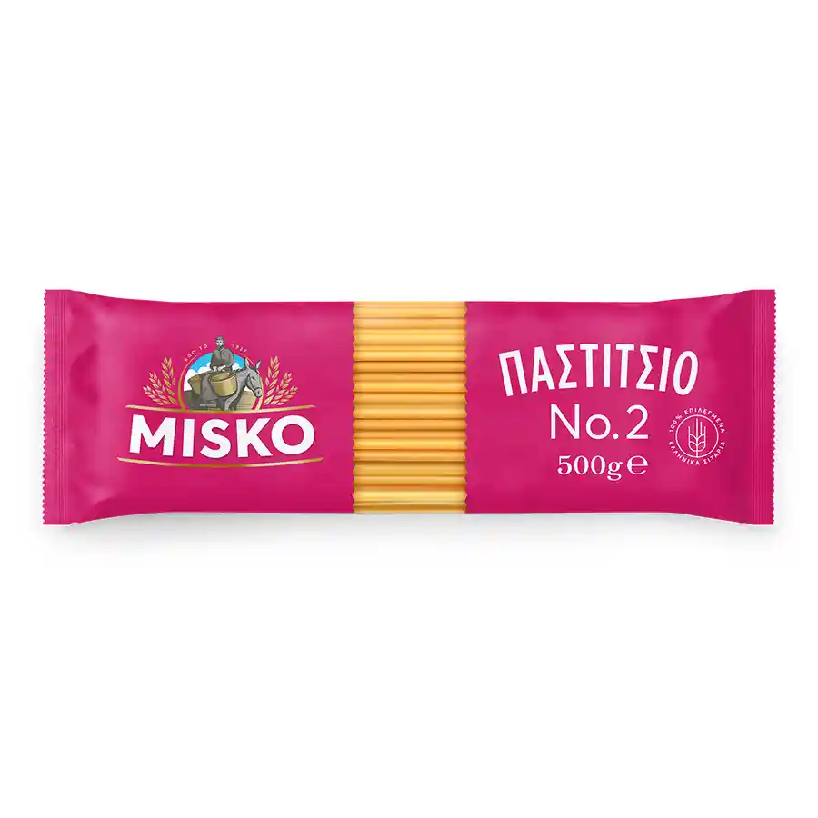 Misko Μακαρόνια Για Παστίτσιο Νo2 500γρ.