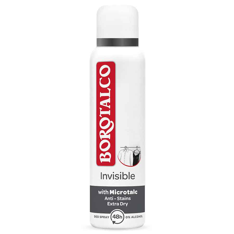 Borotalco Αποσμητικό Σπρέι Invisible 150ml.