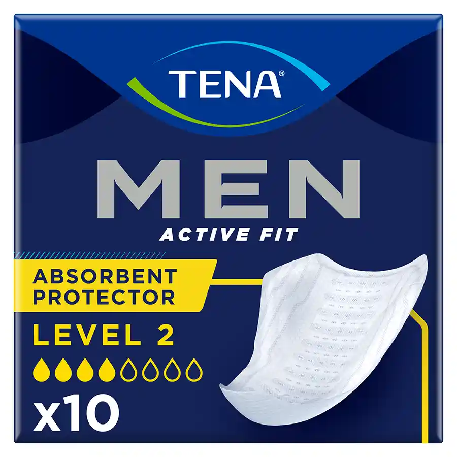 Tena Men Discreet Επιθέματα Ακράτειας Level 2 10τεμ.
