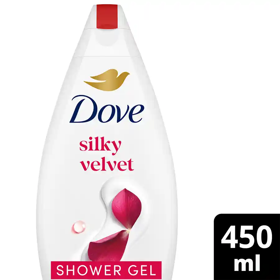 Dove Αφρόλουτρο Silky Velvet 450ml.