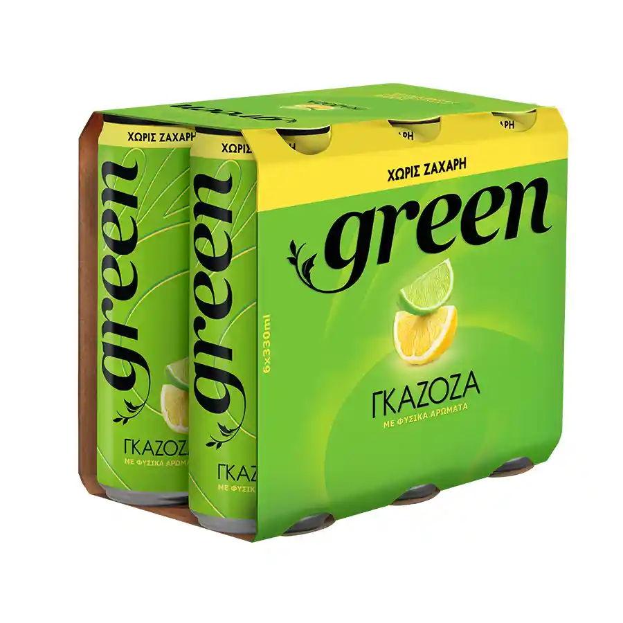 Green Γκαζόζα 6x330ml.