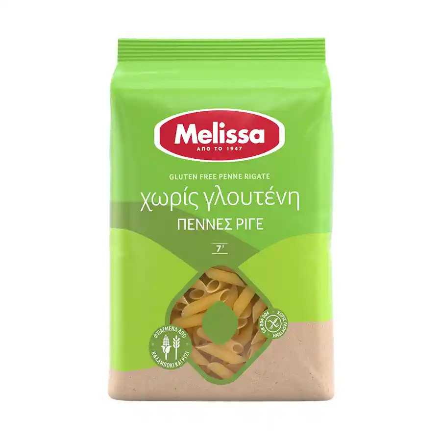 Melissa Πέννες Ριγέ Χωρίς Γλουτένη 400γρ.