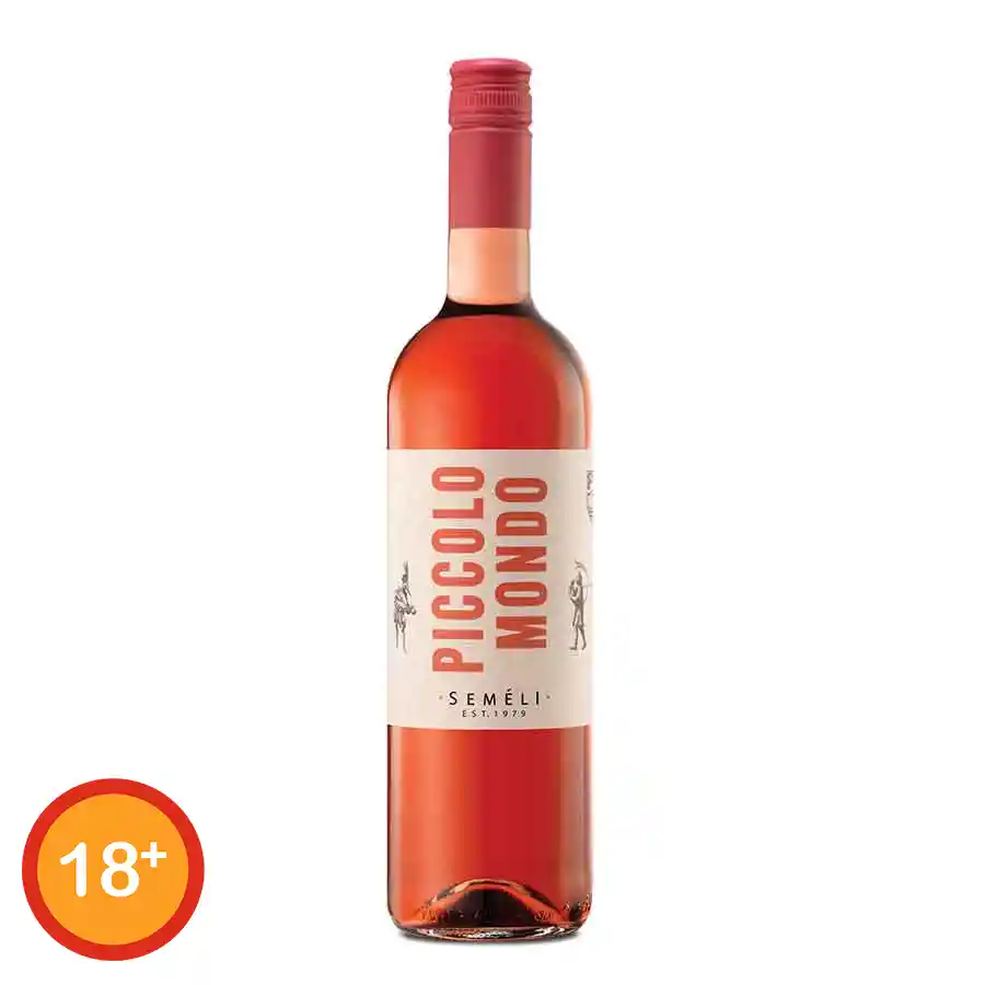 Piccolo Mondo Κρασί Ροζέ Ημίγλυκο 750ml.