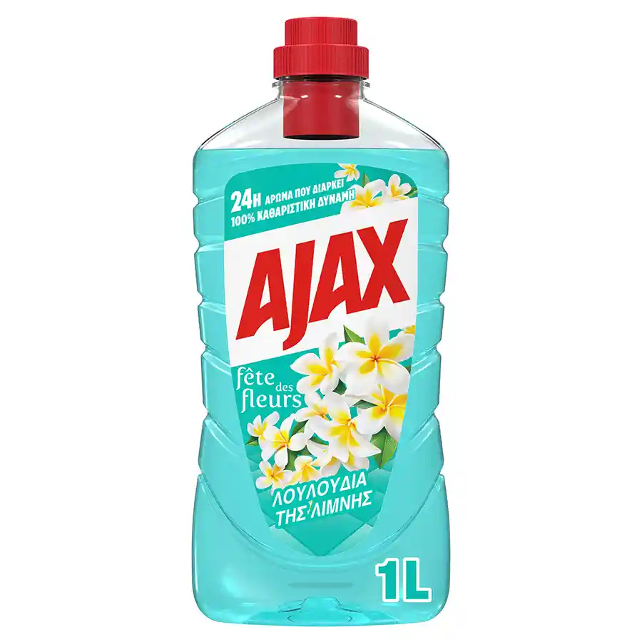 Ajax Υγρό Καθαριστικό Λουλούδια Της Λίμνης 1lt.