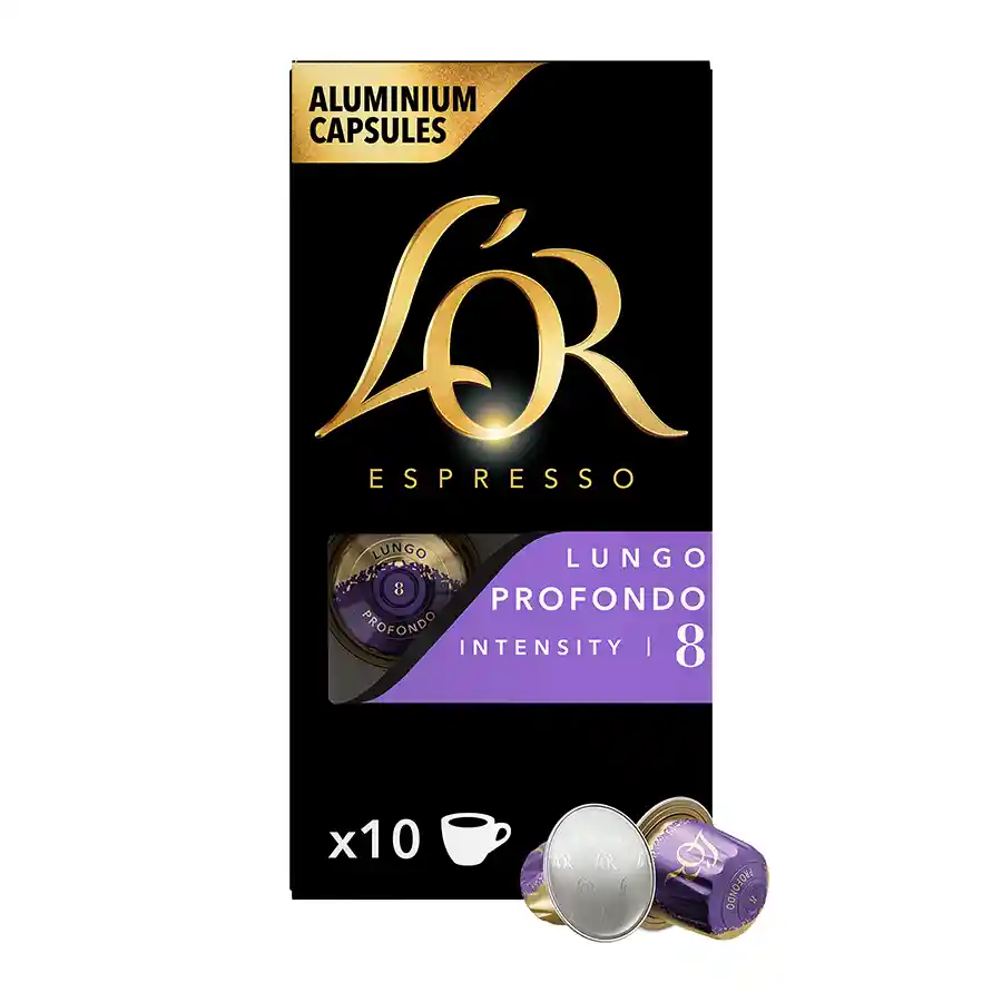 Lor Καφές Espresso Lungo Profondo Σε Κάψουλες 10τεμ. 52γρ.