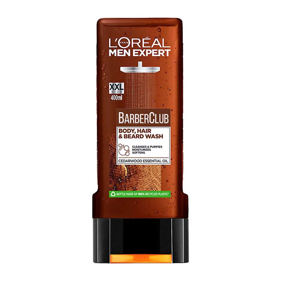 L'oreal Men Expert Barber Club Αφρόλουτρο Gel 400ml.
