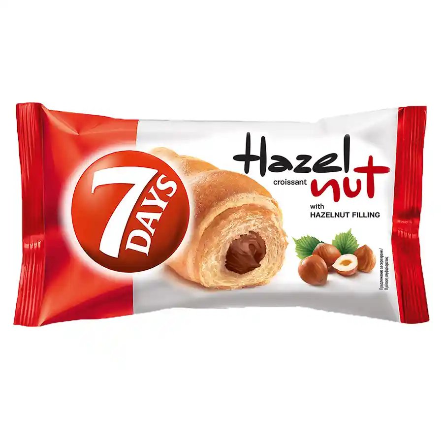 7Days Κρουασάν Πραλίνα Φουντουκιού 70γρ.