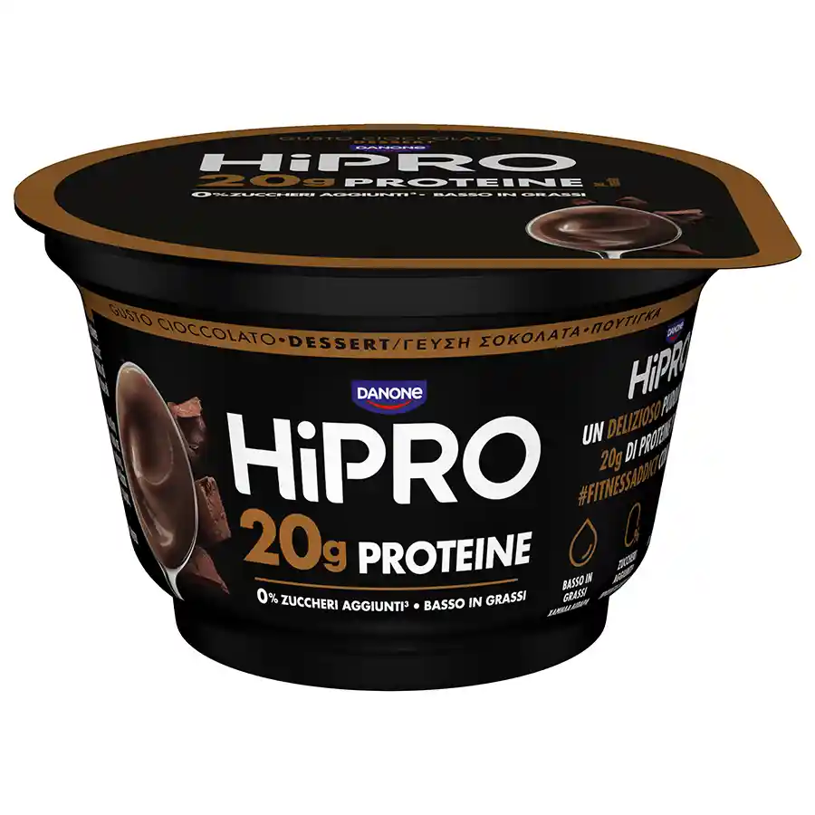 Danone HiPro Πουτίγκα Σοκολάτα 200γρ.