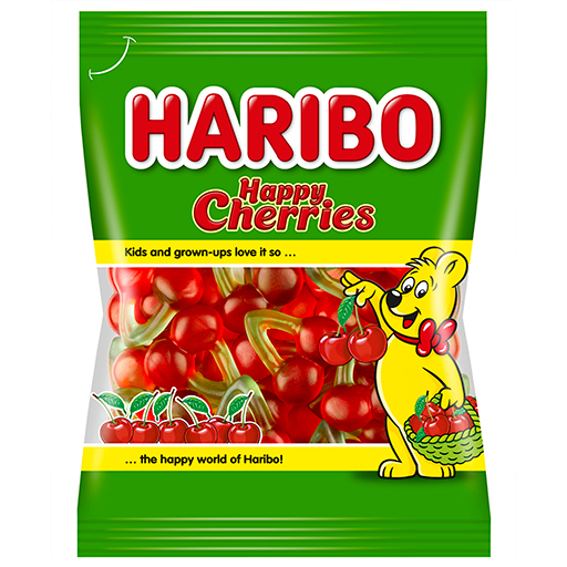 Haribo Ζελεδάκια Happy Cherries 200γρ.