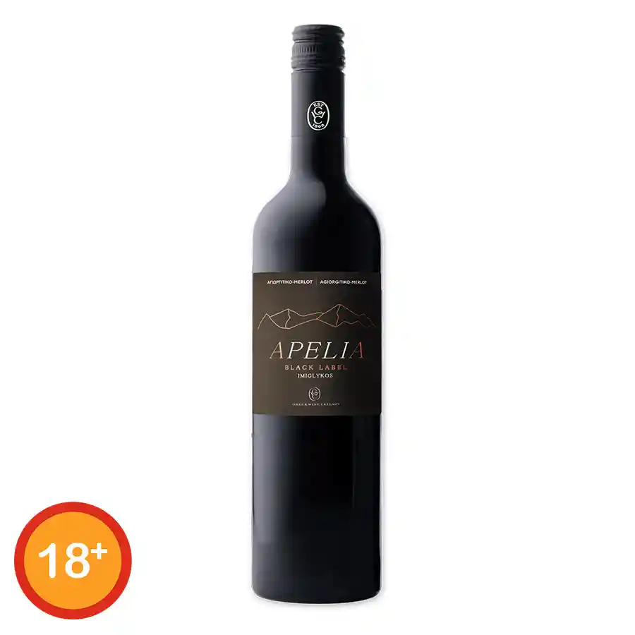 Apelia Κρασί Ερυθρό Ημίγλυκο 750ml.