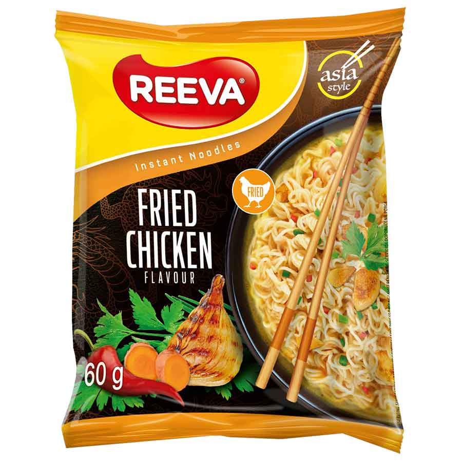 Reeva Instant Noodles Τηγανητό Κοτόπουλο 60γρ.
