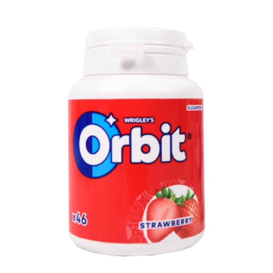 Orbit Τσίχλες Φράουλα 65γρ.