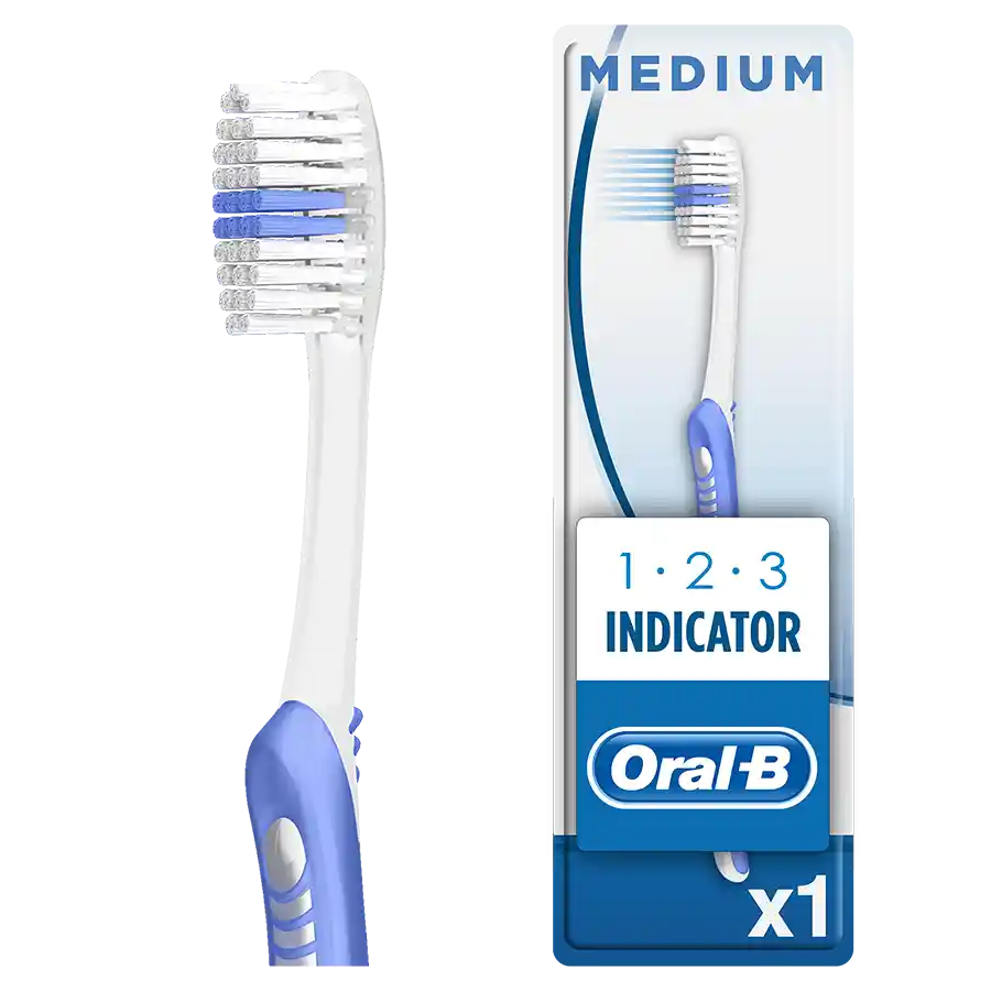 Oral-B 123 Indicator Οδοντόβουρτσα 35 Μέτρια