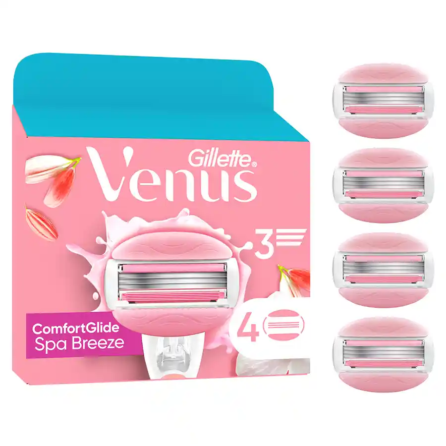 Gillette Venus ComfortGlide Spa Breeze Ανταλλακτικές Κεφαλές 4τεμ.