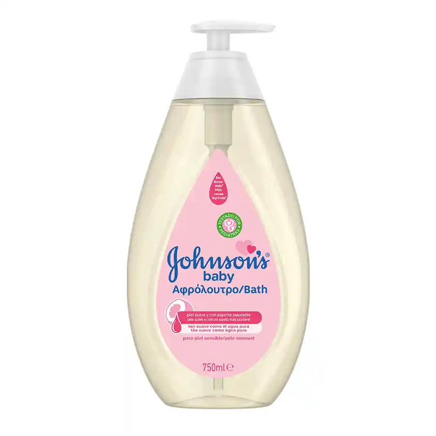 Johnson's Baby Αφρόλουτρο Soft Wash Με Αντλία 750ml.