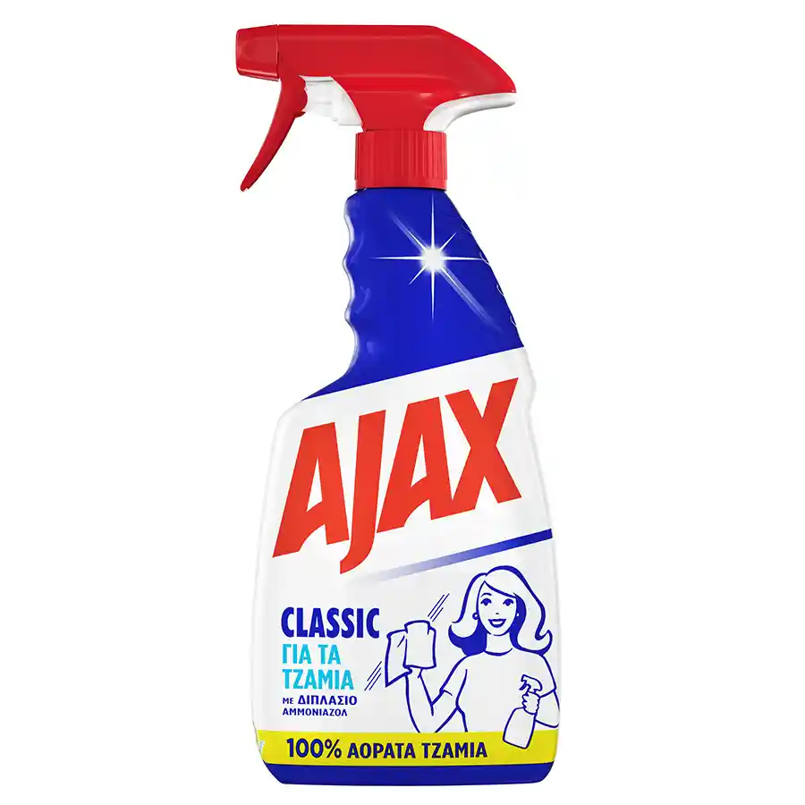 Ajax Classic Καθαριστικό Τζαμιών 500ml.