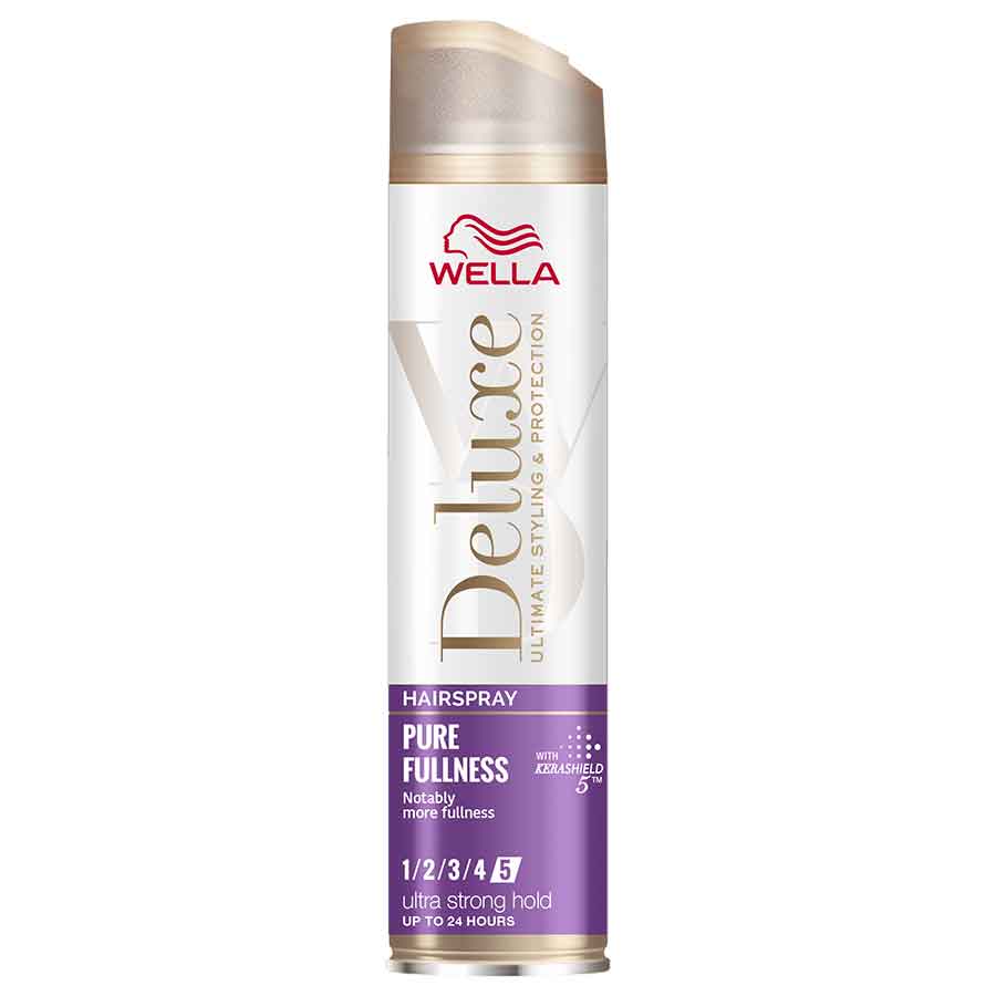 Wella Deluxe Pure Fullness Λακ Ultra Strong No5 250ml.