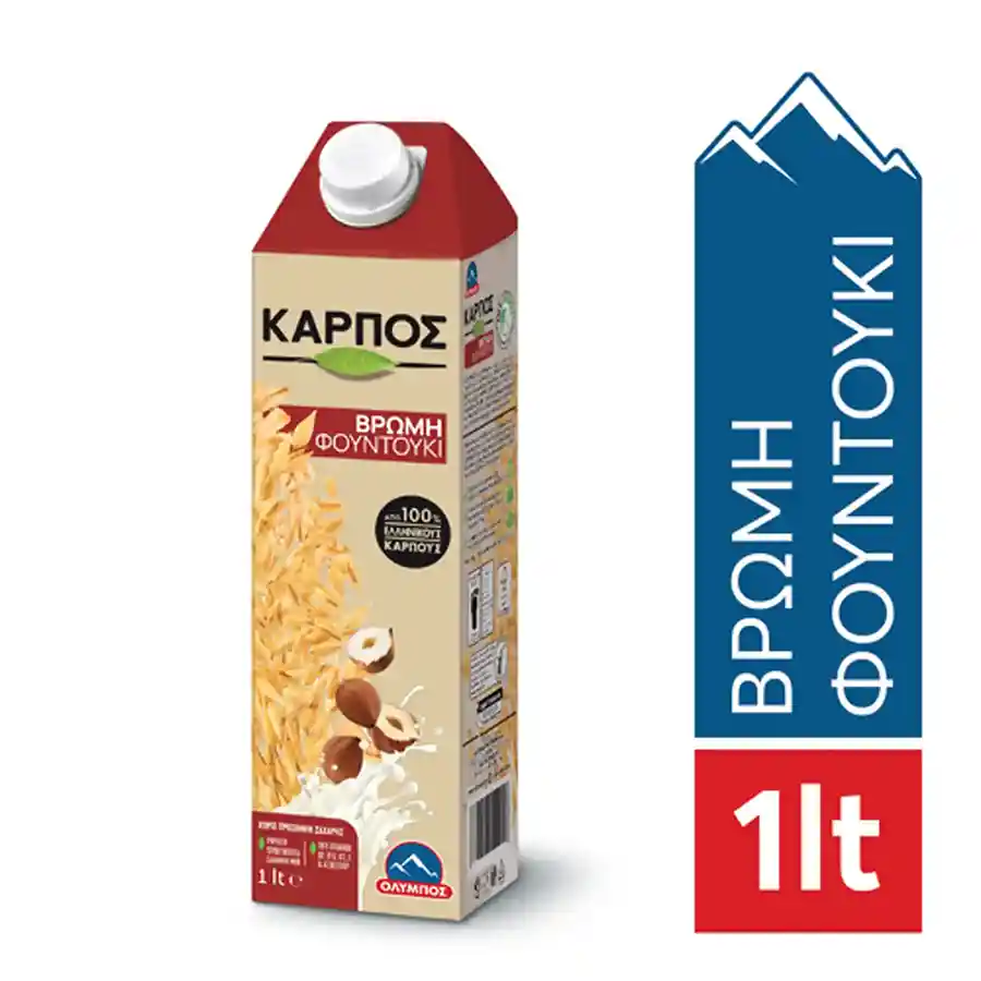 Όλυμπος Ρόφημα Καρπός Βρώμη & Φουντούκι 1lt.