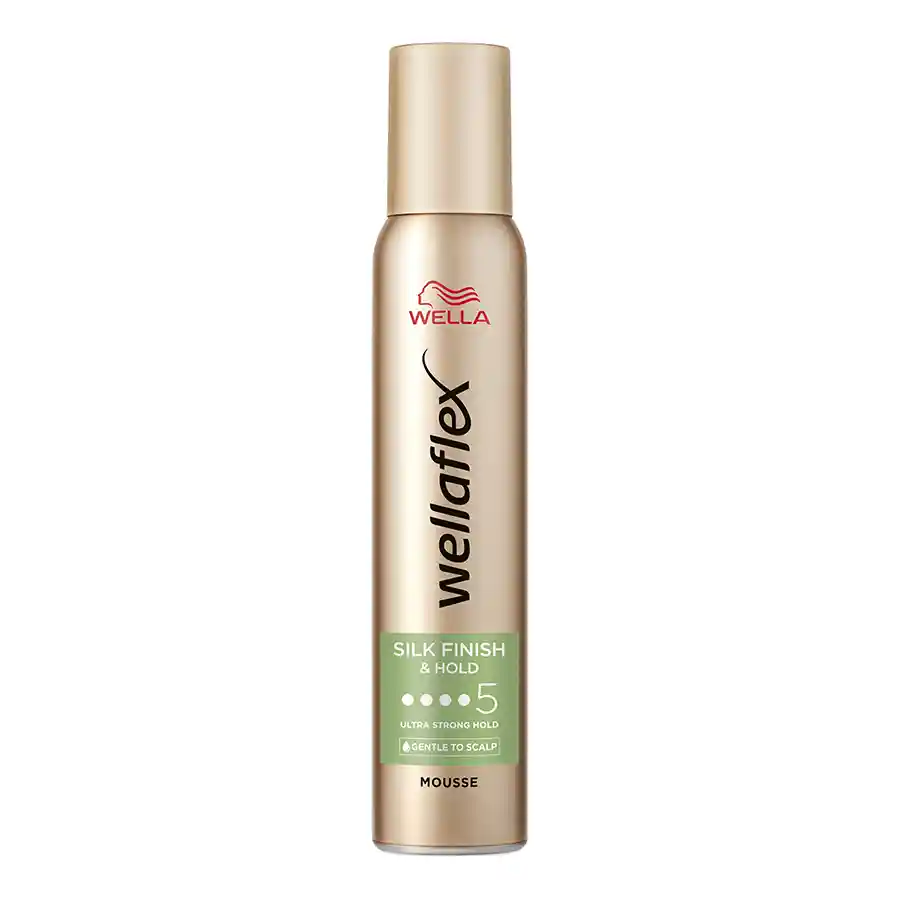 Wellaflex Silk Finish & Hold Mousse Ultra Strong No5 200ml.