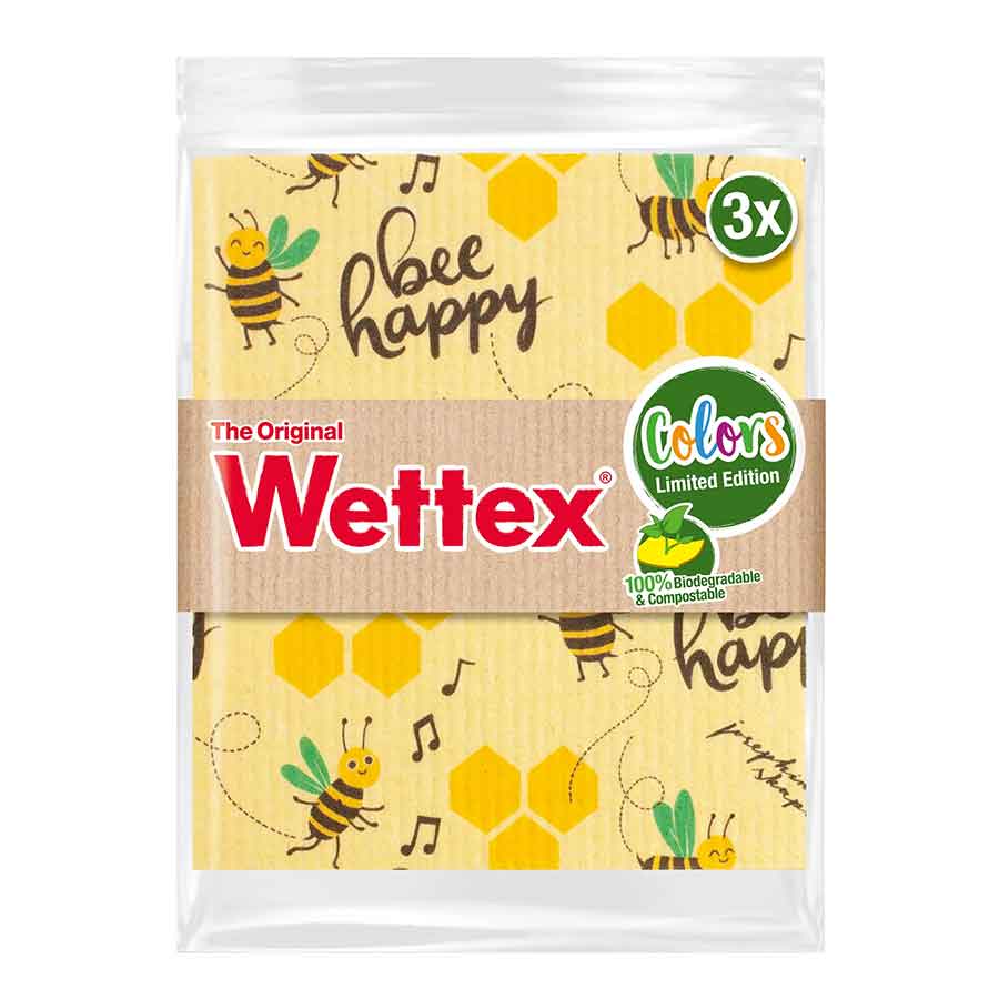 Wettex Art Collection Σπογγοπετσέτα 3τεμ.