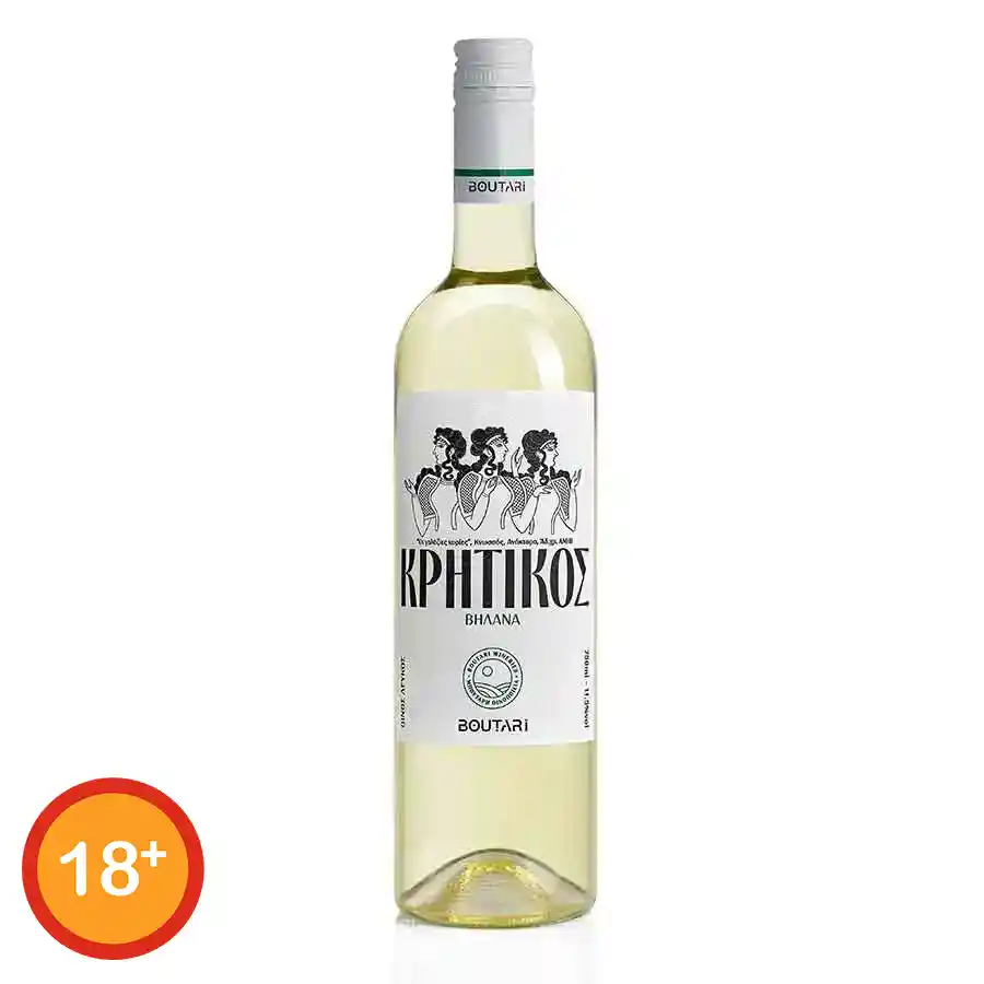 Μπουτάρη Κρητικός Κρασί Λευκό 750ml.